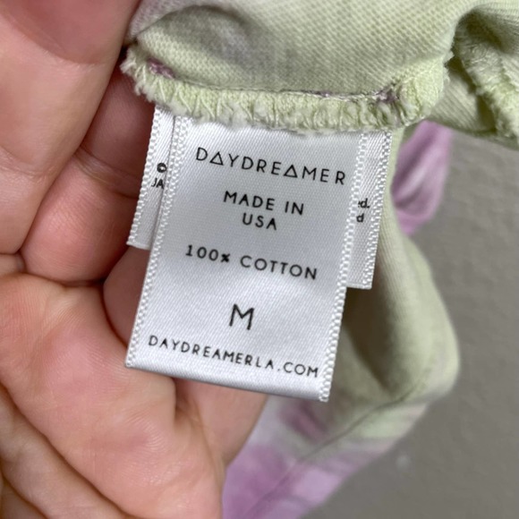 Day Dreamer Medium Janis Joplin Freedom Hall Tie Dye Tee T-Shirt Purple Yellow - Picture 4 of 7